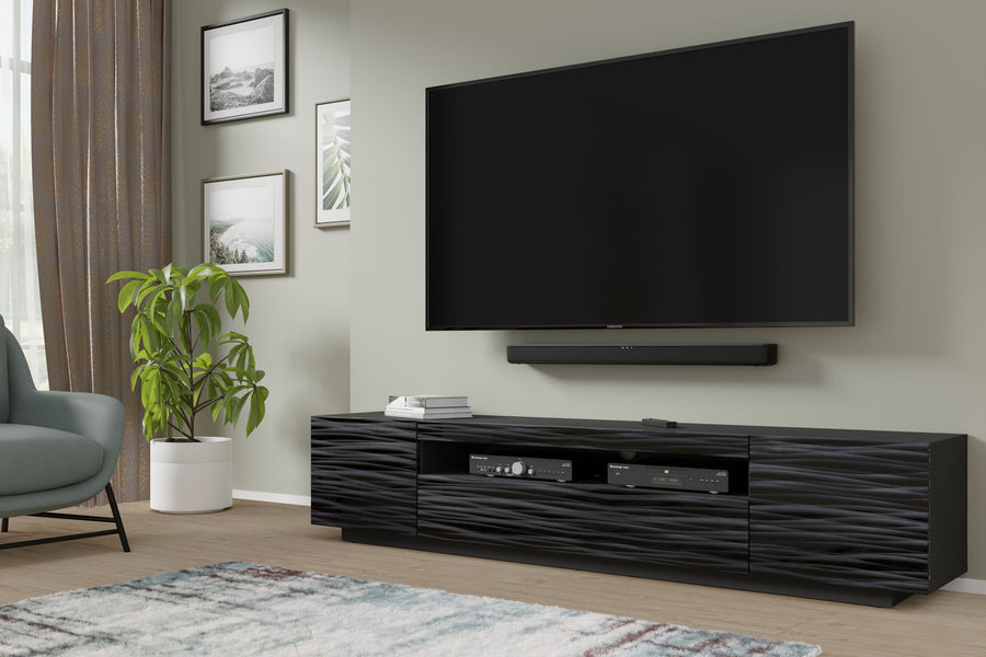 TV-Schrank – AURA – Modernes Hänge- und Standmöbel mit Stauraum