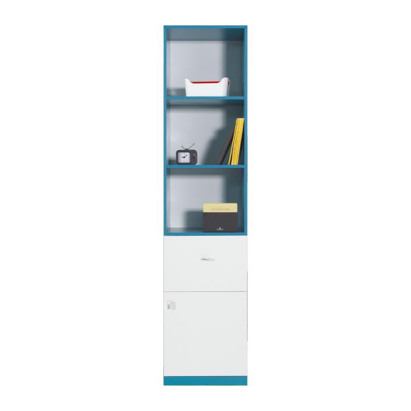 Regalschrank – MOBI System 05 – Offene Struktur mit funktionalem Stauraum