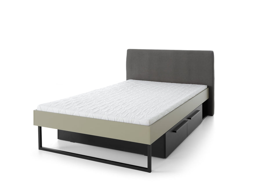 Jugendbett – SERGIO System – 90–120 cm – Modernes Kinderzimmer Bett ohne Matratze