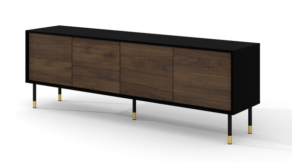 TV-Lowboard – SHERWOOD – Moderner Fernsehschrank mit Holzoptik, 180 cm