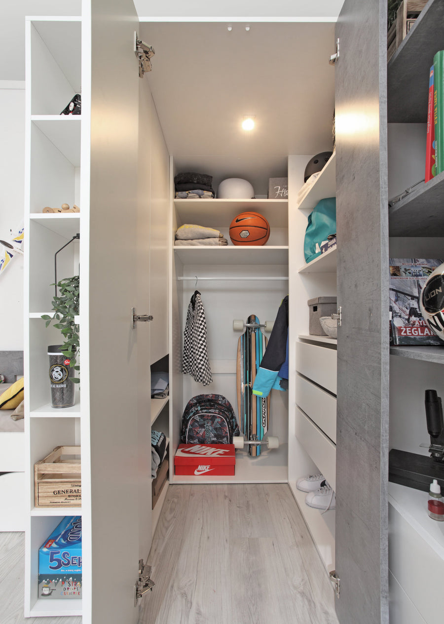 Kleiderschrank – SIGMA System 01 – Moderne Aufbewahrung für stilvolle Jugendzimmer