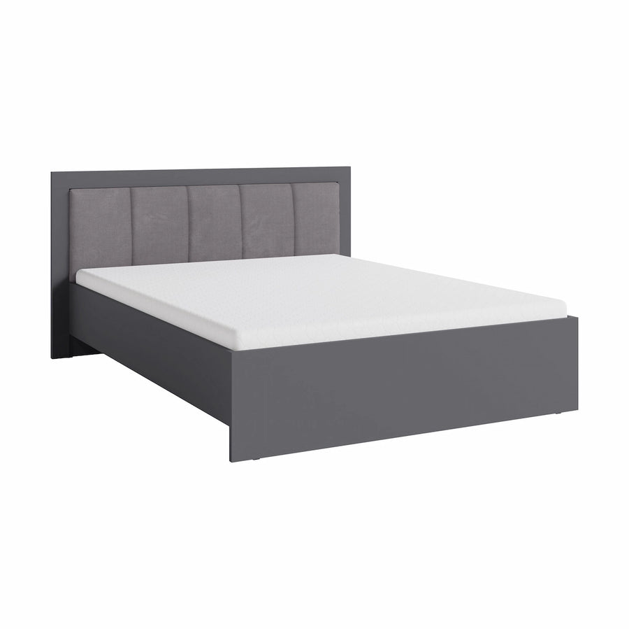 Bett – SMART 6 – 140/160/180 × 200 cm – Modernes Bett mit Stauraum und stabilem Metallrahmen, ohne Matratze