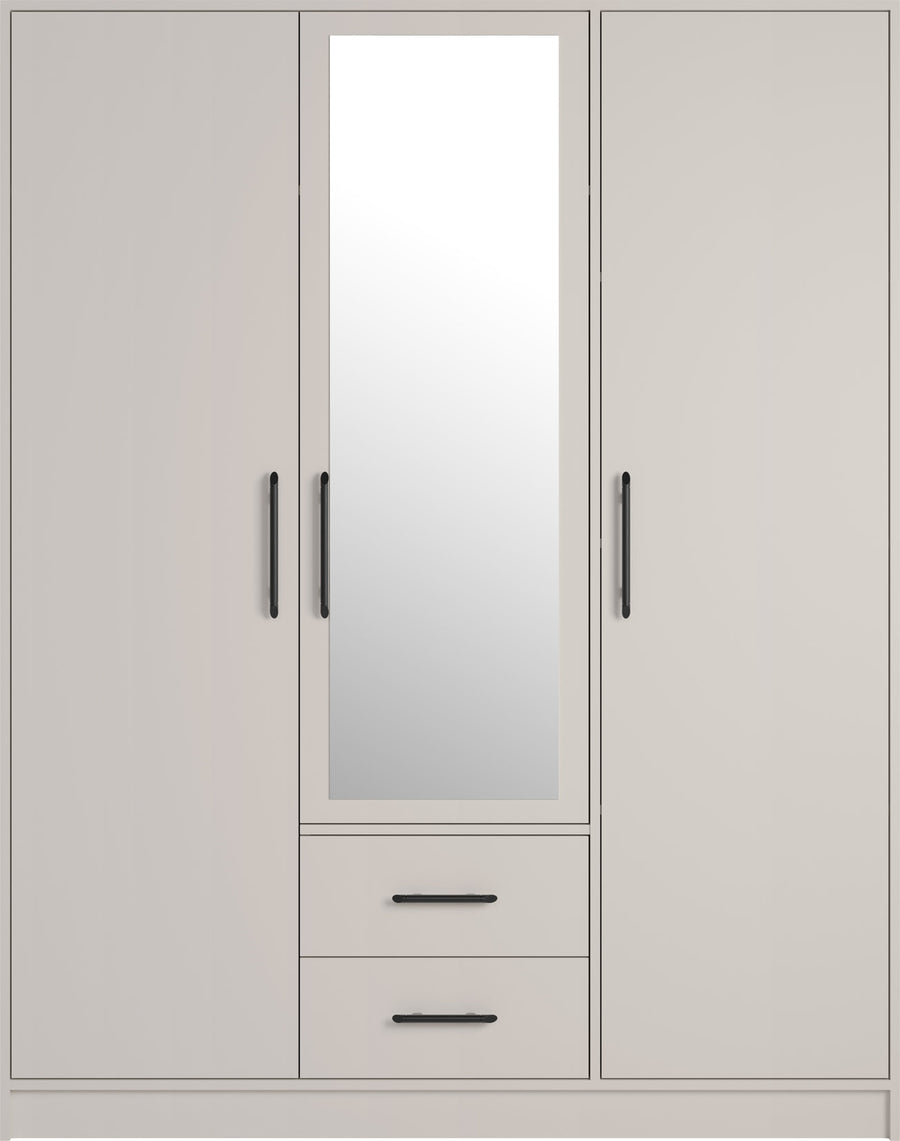 Kleiderschrank mit Spiegel – SMART 02 – Perfekt für funktionale Raumgestaltung
