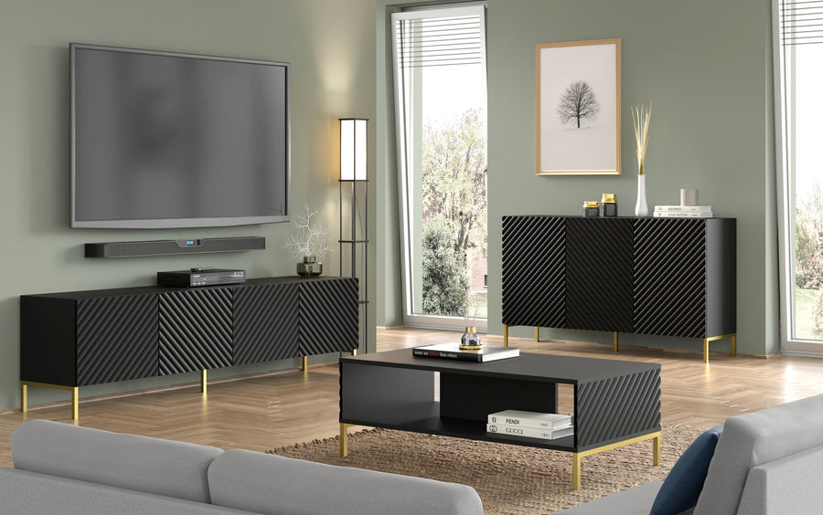 Kommode – SURF 3D – Premium-Sideboard im italienischen Design