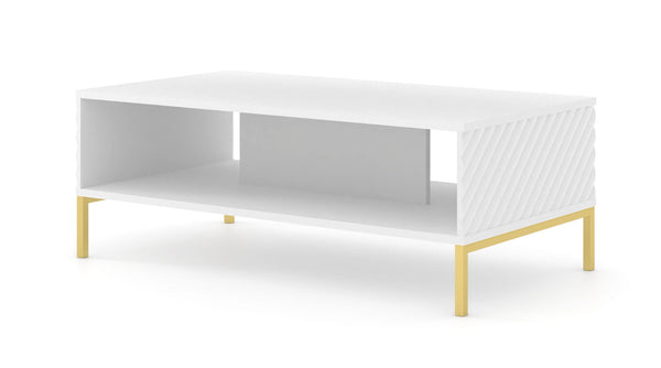 Couchtisch – SURF – 90 cm rechteckiger Wohnzimmertisch