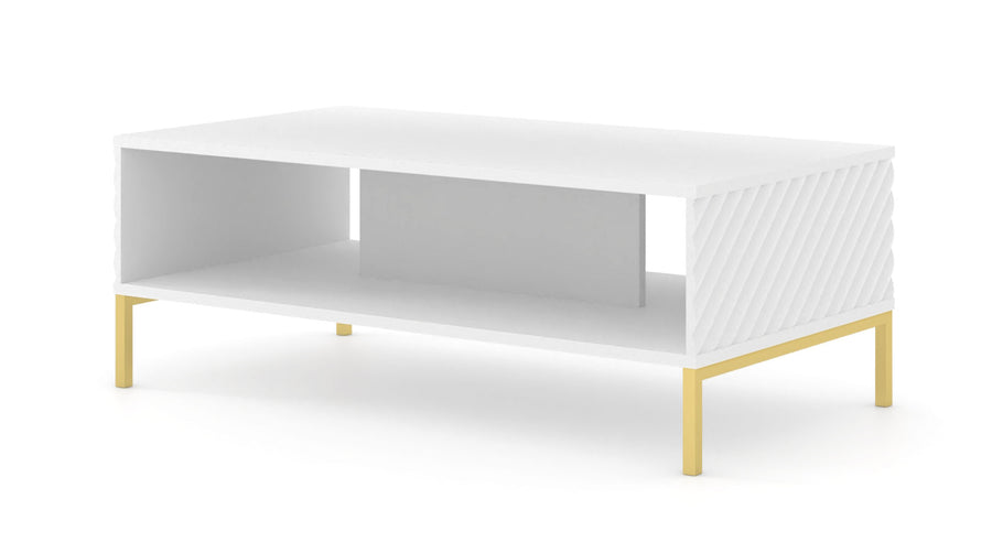 Couchtisch – SURF – 90 cm rechteckiger Wohnzimmertisch