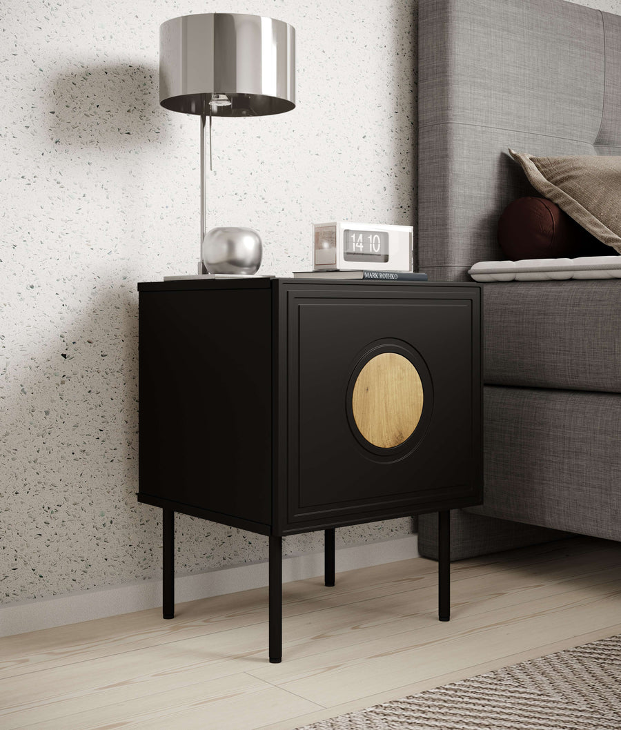Nachttisch – PALAZZO – 45 cm, modernes 2er-Set mit Push-Click System