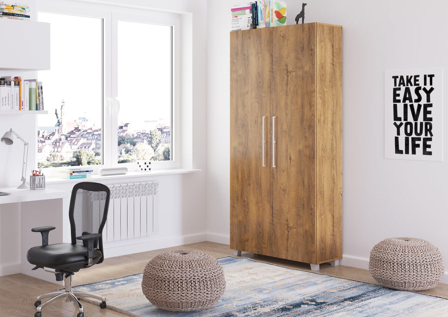 Klappbett – TEDDY – Platzsparendes vertikales Wandbett mit integriertem Rahmen