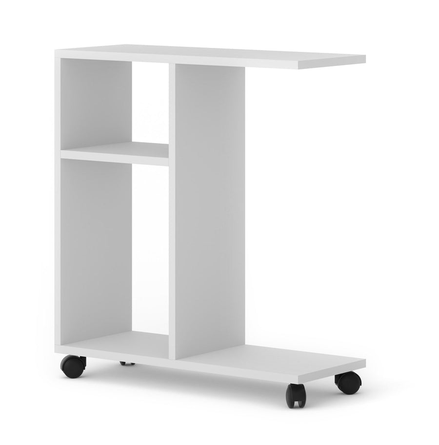 Beistelltisch – TRASCO 1 – Rolltisch mit Regalfunktion