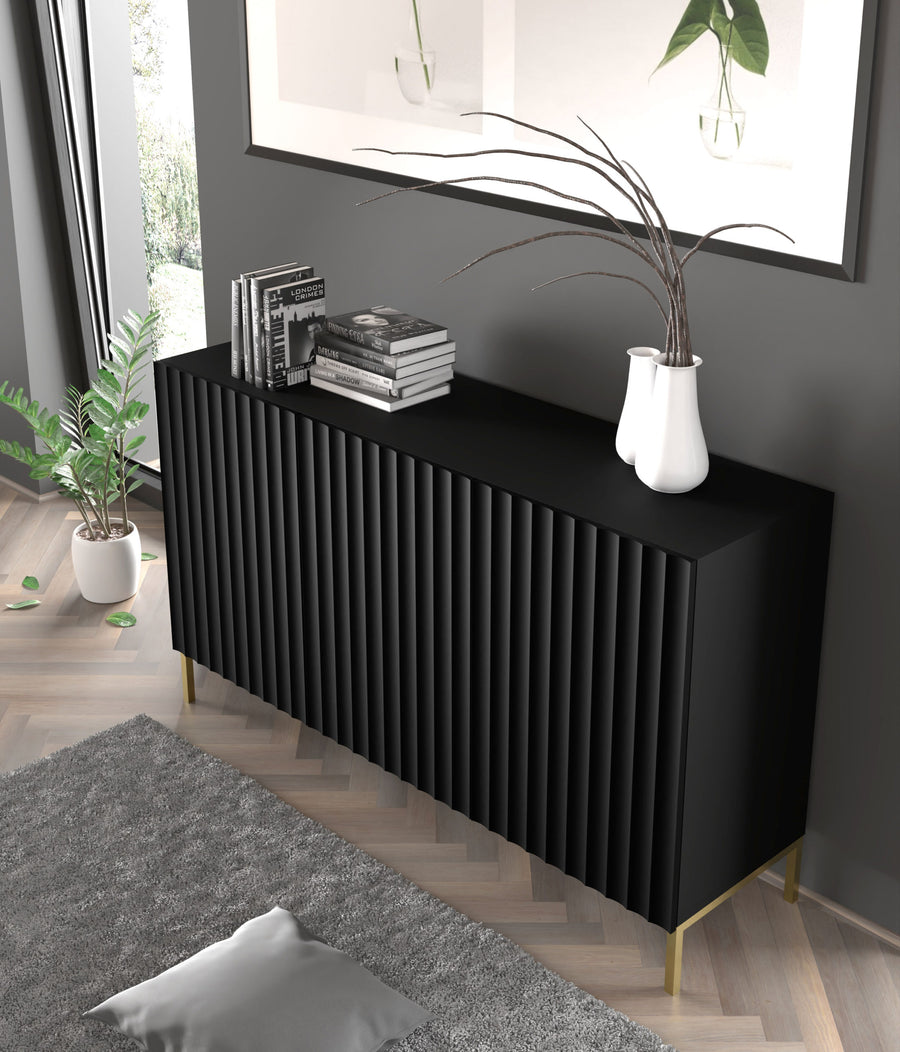Kommode – WAVE – 150 cm Sideboard mit Push-to-Open
