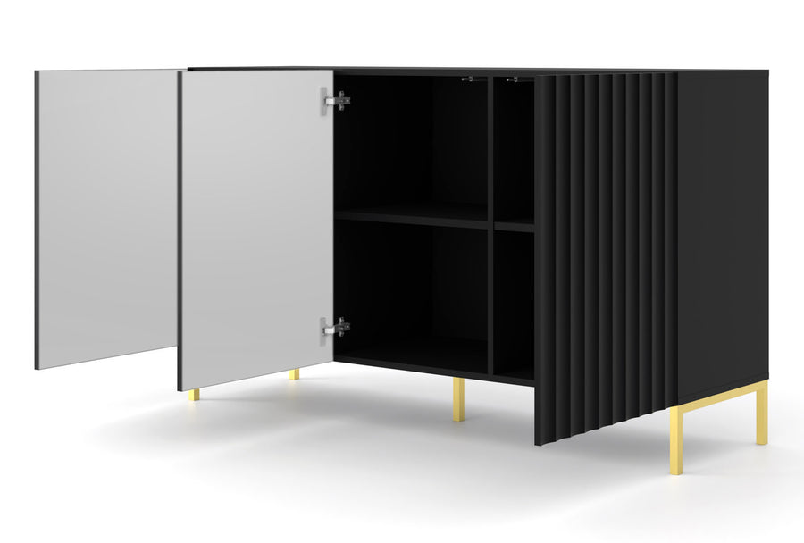 Kommode – WAVE – 150 cm Sideboard mit Push-to-Open
