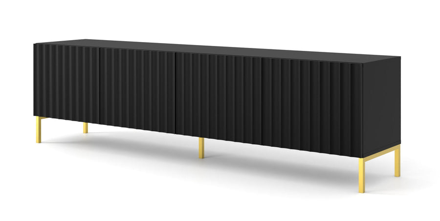 TV-Lowboard – WAVE – 200 cm Lowboard mit 4 Türen