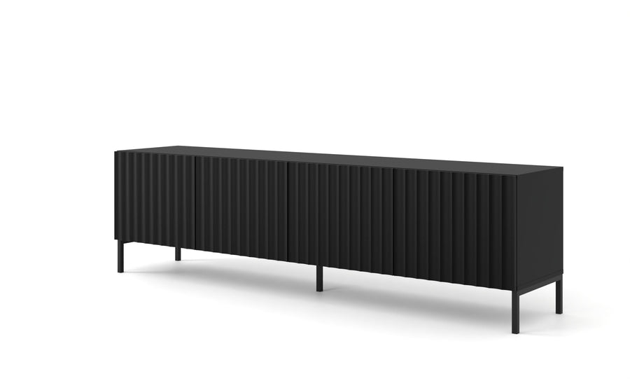 TV-Lowboard – WAVE – 200 cm Lowboard mit 4 Türen