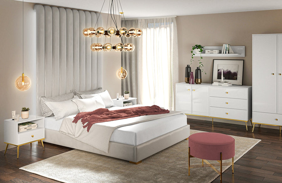 Nachttisch – GOLDIN 0701 – Eleganter Nachttisch in modernem Design