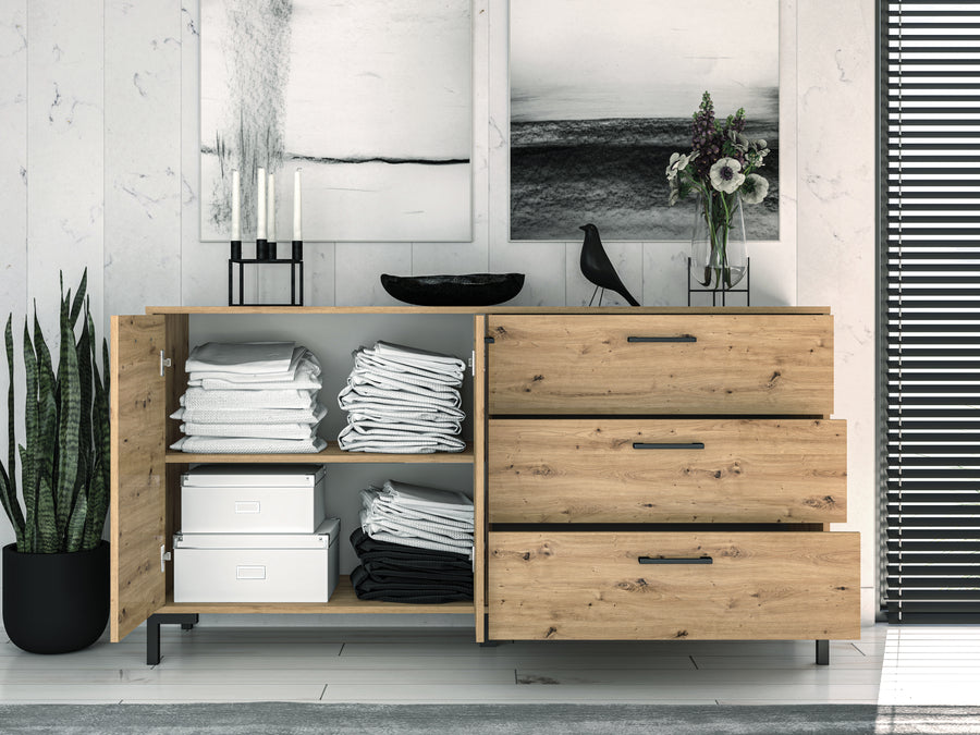 Kommode – NEVIO – Funktionale Kommoden mit Holzoptik