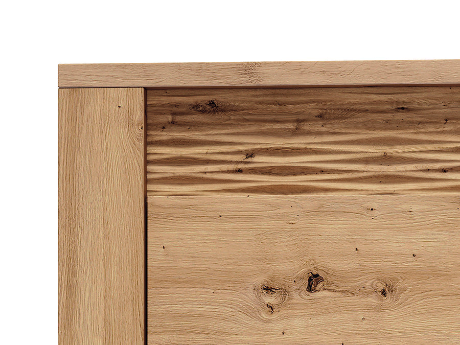 Kleiderschrank – ARTIS 01 – Moderner Drehtürenschrank mit Holzoptik