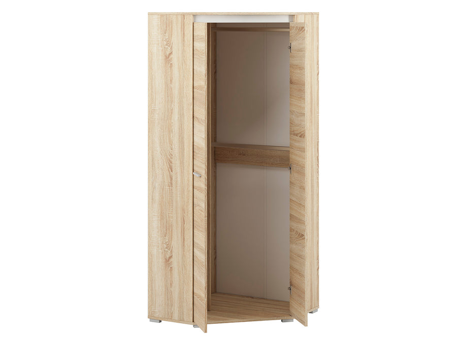 Kleiderschrank – AVO 04 – Moderner Dreitürenschrank mit Holzoptik