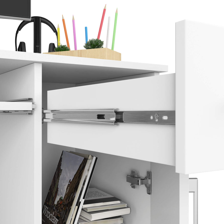 Schreibtisch – PIN – Kompakte Arbeitslösung mit Stauraum