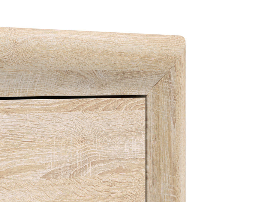 Kleiderschrank – CASTEL 01 – Geräumiger Drehtürenschrank mit Holzoptik