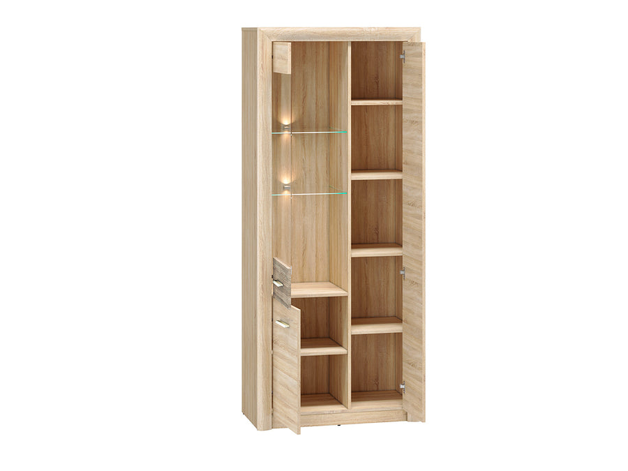 Vitrine – CASTEL – Moderne Wohnzimmerschränke mit Glasfront