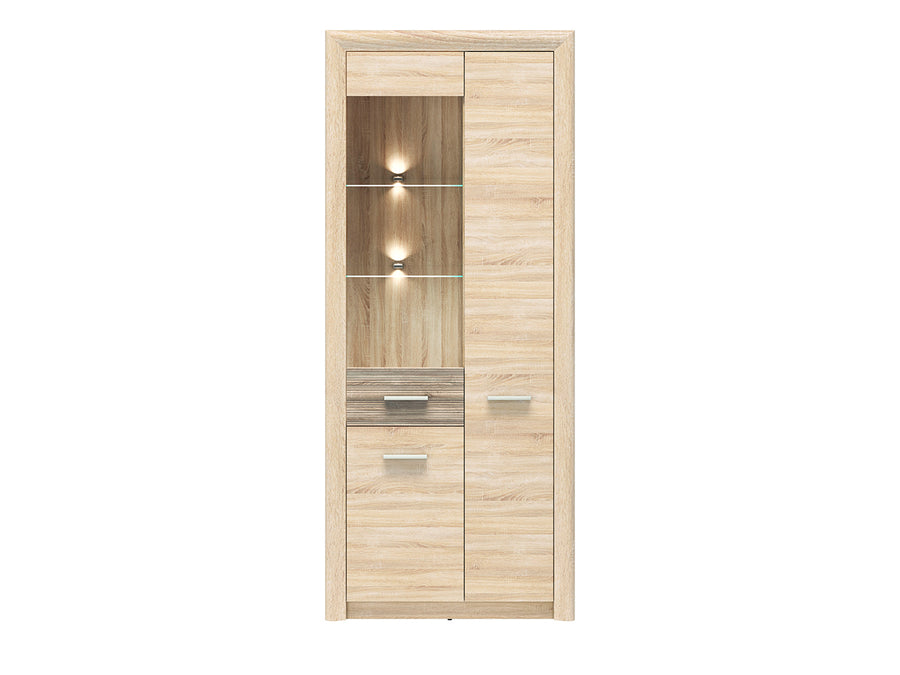 Vitrine – CASTEL – Moderne Wohnzimmerschränke mit Glasfront