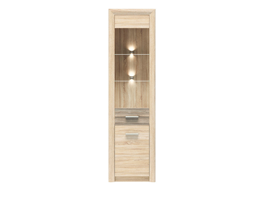 Vitrine – CASTEL – Moderne Wohnzimmerschränke mit Glasfront