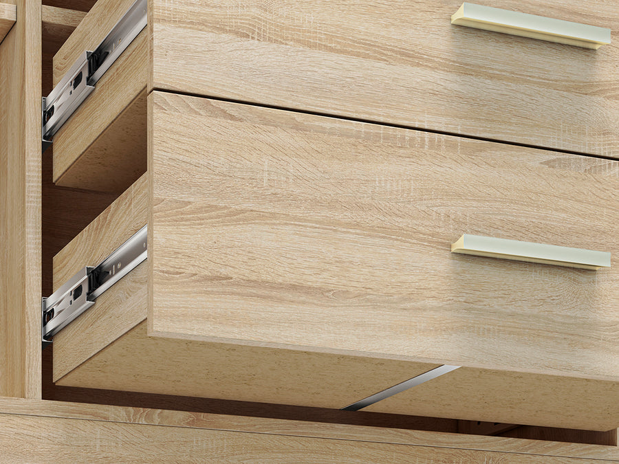 Kommode – CASTEL – Moderne Sideboards mit Holzoptik