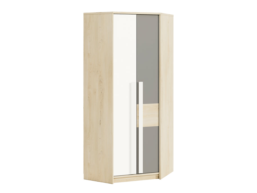 Kleiderschrank – DROP 0101 – Moderner Schrank mit Holzoptik