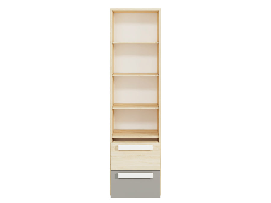 Regal – DROP 0501 – Moderner Stauraumschrank mit Holzoptik