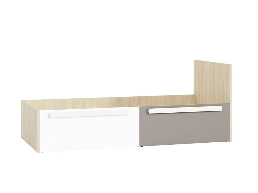 Bettgestell – DROP 1702 – Modernes Jugendbett mit Stauraum