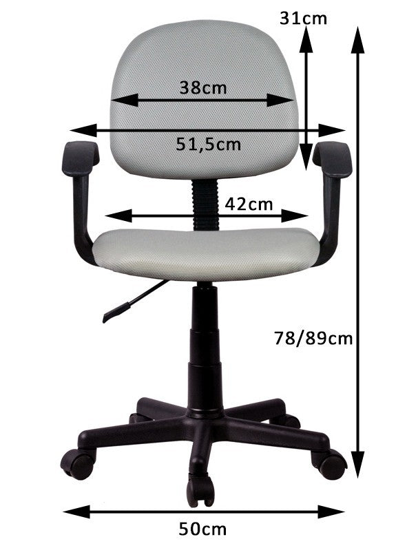 Kinderdrehstuhl – Ergonomischer Bürostuhl mit Höhenverstellung