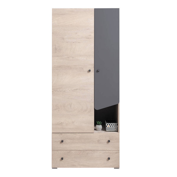 Kleiderschrank – DELTA System 3 – Viel Stauraum modern und funktional