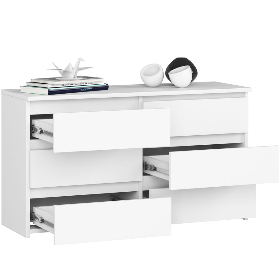 Kommode – CLP – Kompaktes Design mit sechs Schubladen