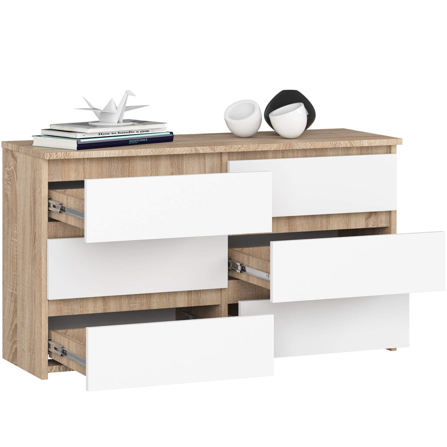 Kommode – CLP – Kompaktes Design mit sechs Schubladen