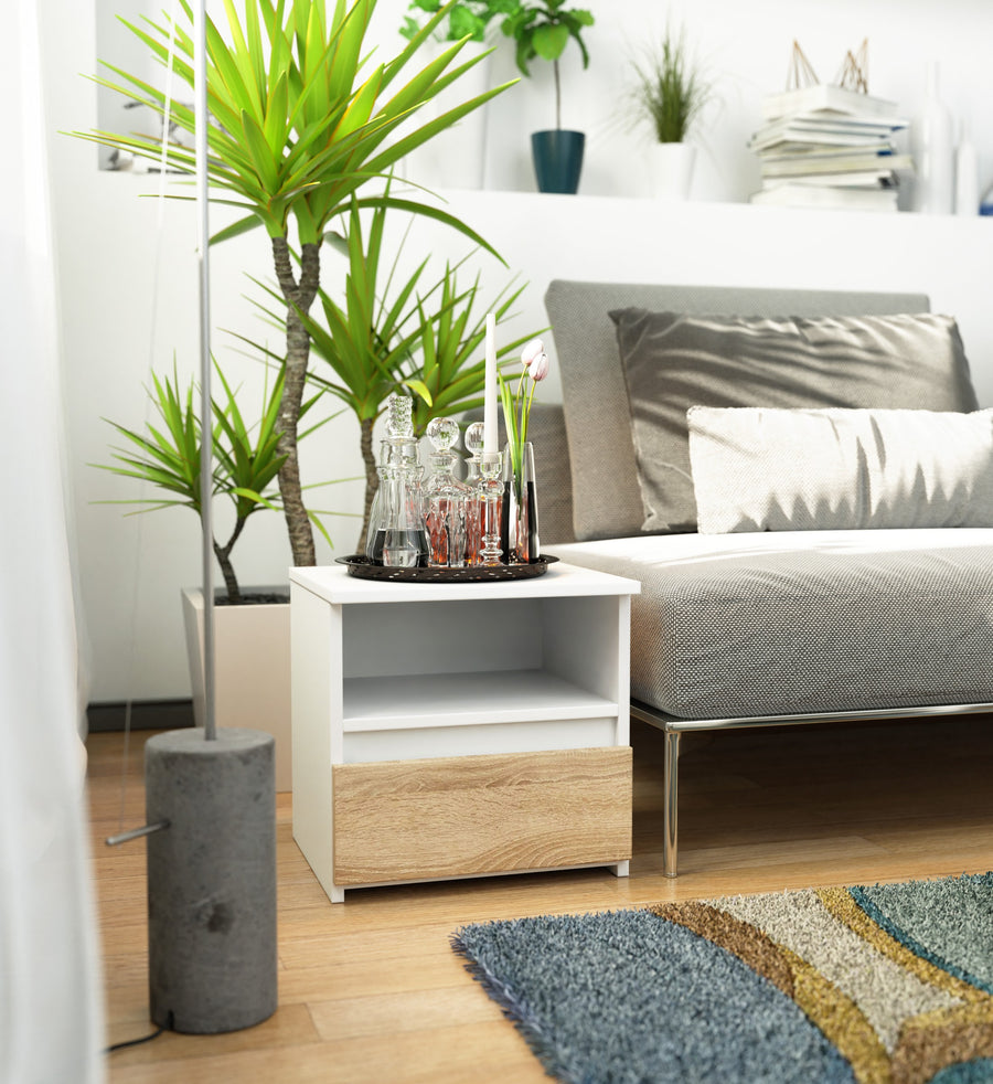 Nachttisch – CLP – Kompaktes Design mit praktischer Schublade für stilvolle Schlafzimmer