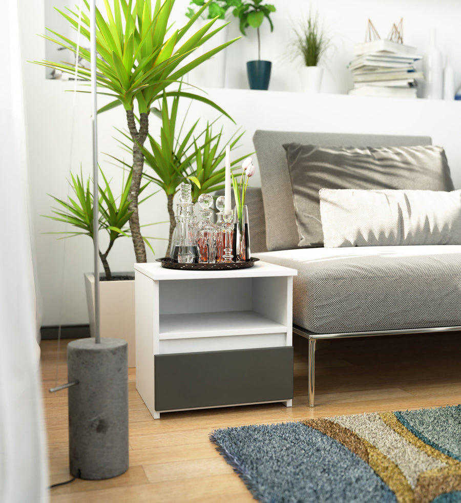 Nachttisch – CLP – Kompaktes Design mit praktischer Schublade für stilvolle Schlafzimmer