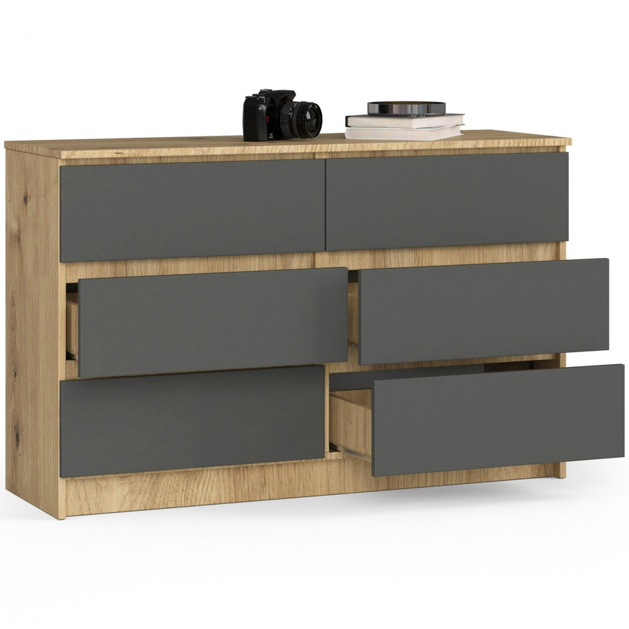 Kommode – CLP – Kompakt & elegant mit 6 Schubladen