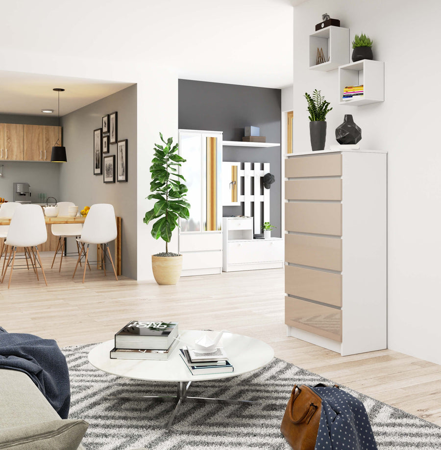 Kommode – Vertikaler Stauraum elegant gelöst