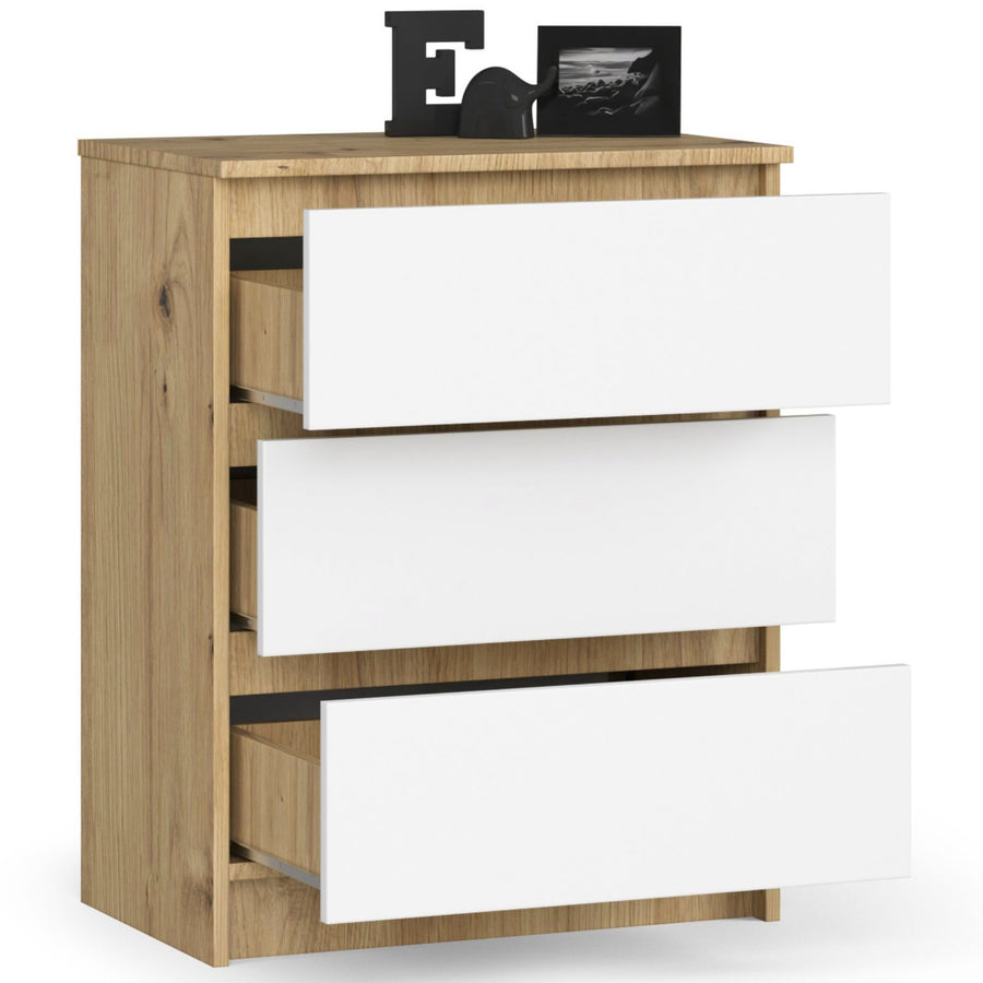 Kommode – Platzsparend und elegant mit 3 Schubladen