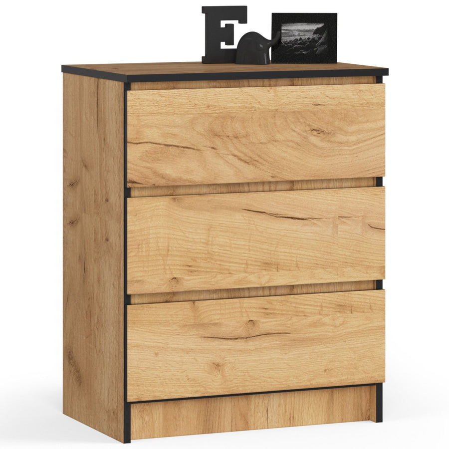 Kommode – Platzsparend und elegant mit 3 Schubladen