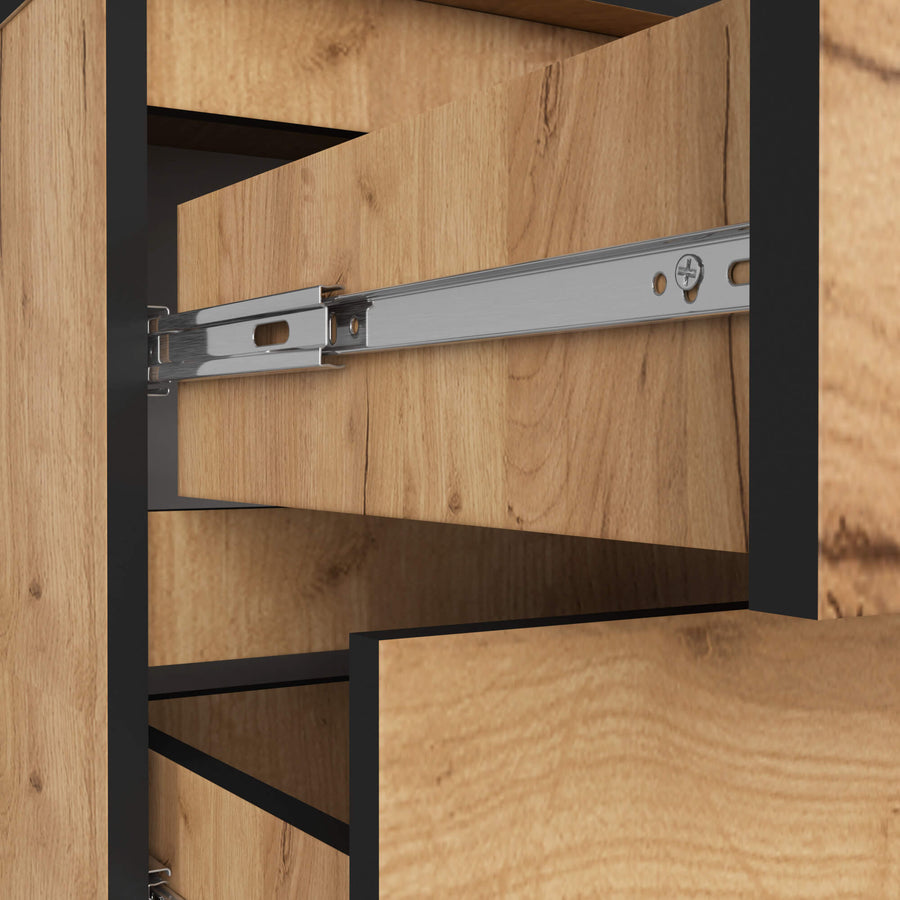 Kommode – Platzsparend und elegant mit 3 Schubladen