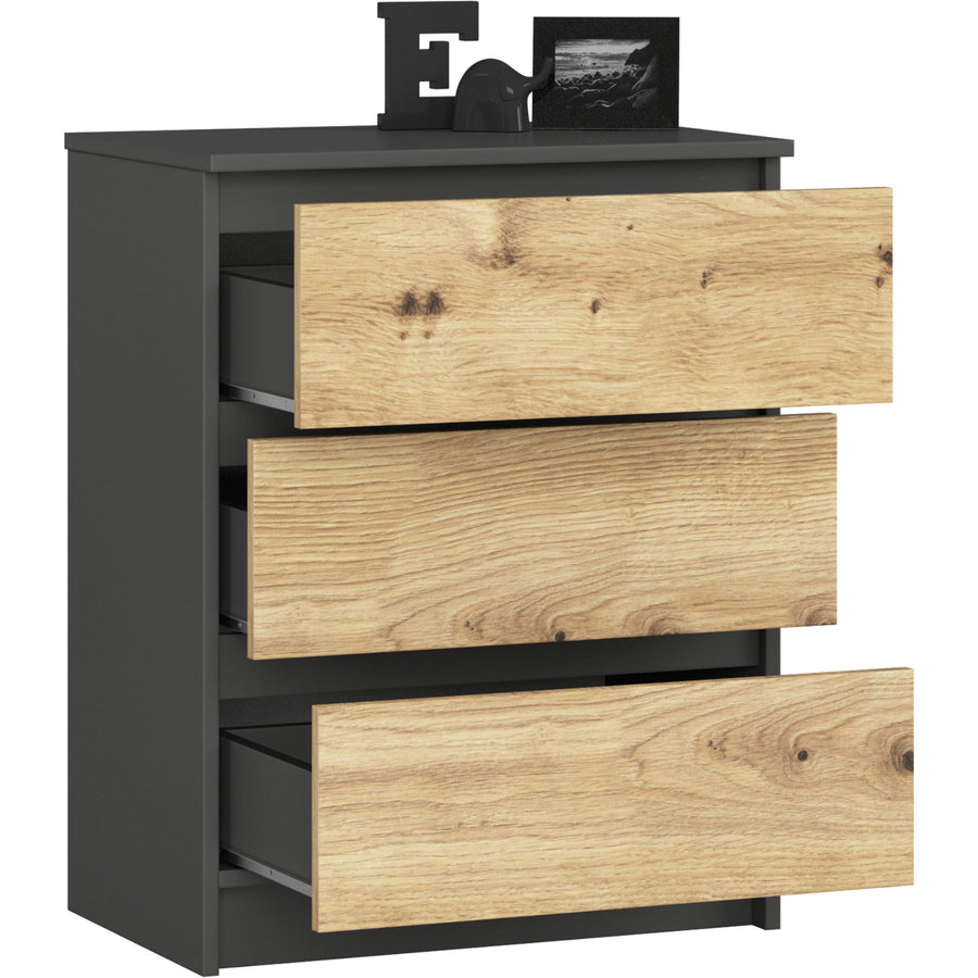 Kommode – Platzsparend und elegant mit 3 Schubladen