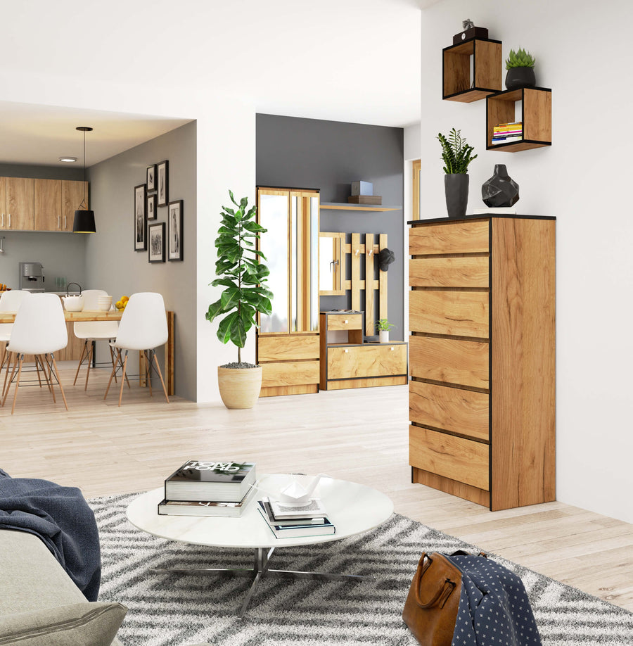 Kommode – Vertikaler Stauraum elegant gelöst