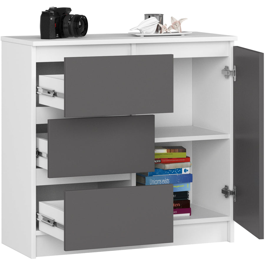 Kommode – JERRY – Kompaktes Design mit praktischem Stauraum