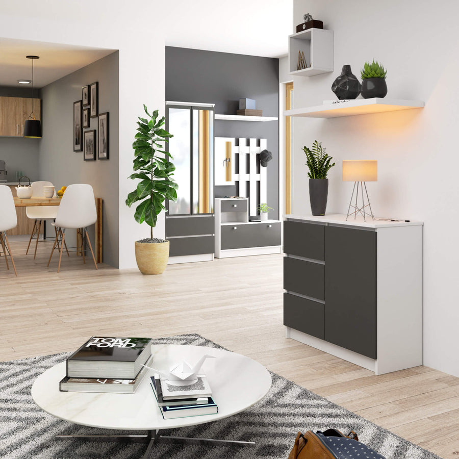 Kommode – JERRY – Kompaktes Design mit praktischem Stauraum