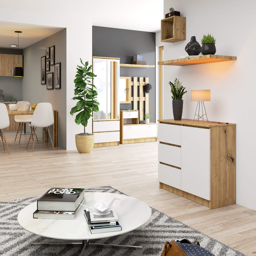 Kommode – JERRY – Kompaktes Design mit praktischem Stauraum
