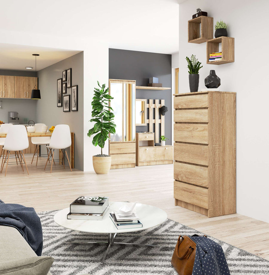 Kommode – Vertikaler Stauraum elegant gelöst
