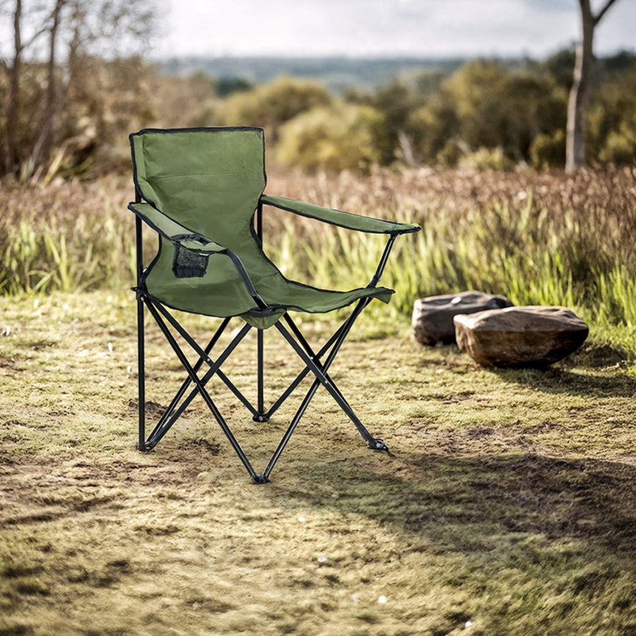 Campingstuhl – ANTER – Klappbarer Outdoorstuhl für komfortable Reisen und Camping