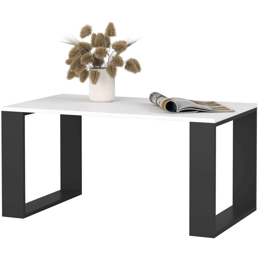 Couchtisch – NOX – Minimalistischer Wohnzimmertisch im modernen Industrial Design