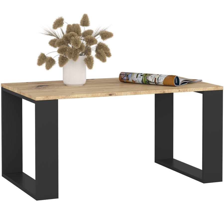 Couchtisch – NOX – Minimalistischer Wohnzimmertisch im modernen Industrial Design